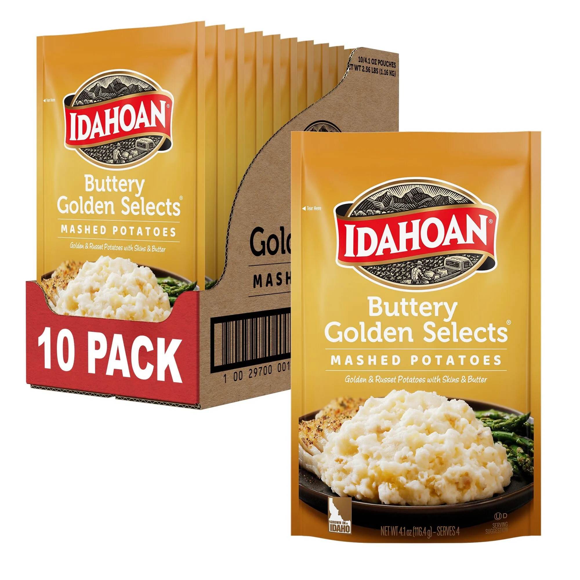 Idahoan Buttery Golden Selects Mashed Potatoes