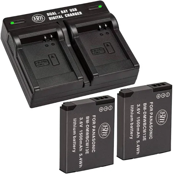 BM Premium DMW-BCM13E Batteries for Panasonic Lumix