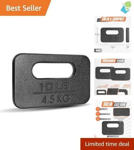 Versatile Cast Iron Weights for Strength Training: Perfect for Rucking &amp; Jogging