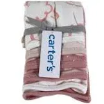 Carter's Pink Baby Girls 6 Pack Washcloths