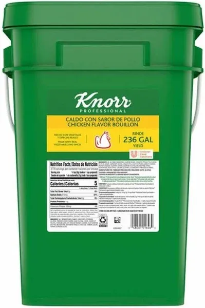 Knorr Professional Caldo de Pollo Chicken Bouillon with Chicken Flavor Granulated Base