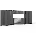 NewAge Bold 3.0 Series 7 Piece Garage Cabinet Set in Gray