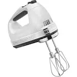 KitchenAid - 9-Speed Hand Mixer - White