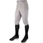 Champro Sports Gray Knicker Mens Adult Baseball Pants, Size Small (28-30&#034;), NEW