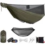 Onewind 11ft Camping Hammock with Mosquito Net Adjustable Ridgeline Double