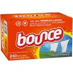 Bounce Outdoor Fresh Dryer Sheets 240 ct Box