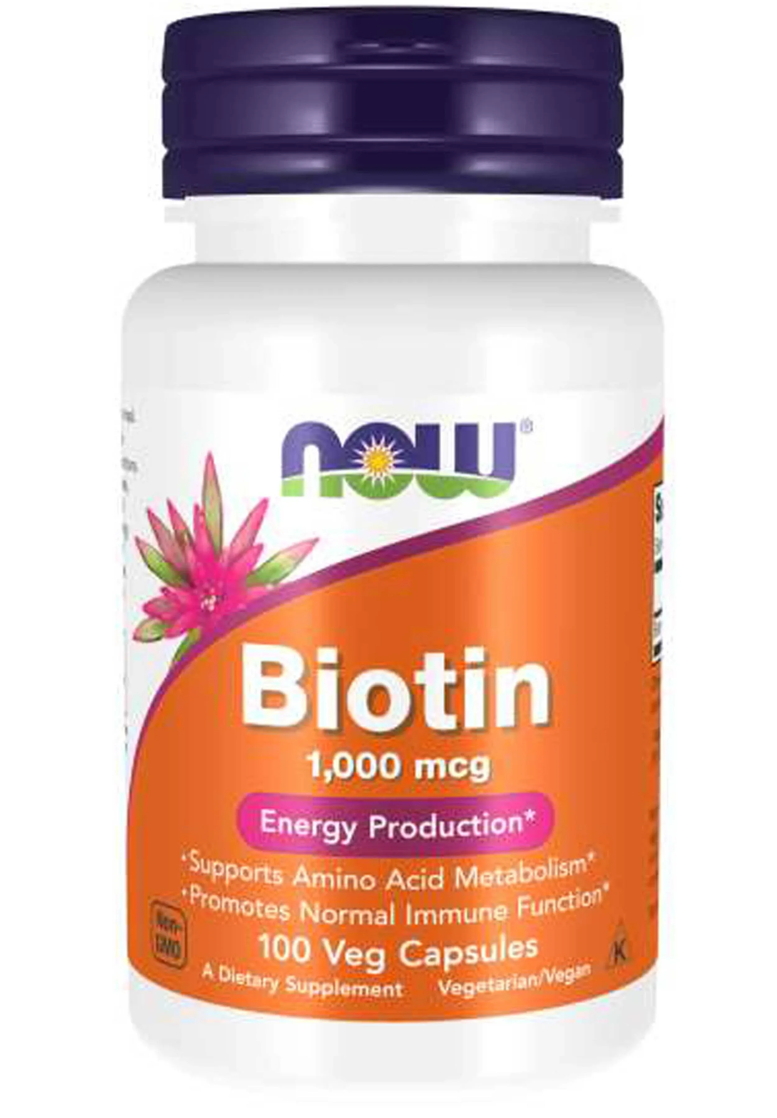 Biotin 1000 mcg 100 caps by NOW