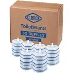 Clorox ToiletWand Disinfecting Refills, Disposable Wand Heads - 30 Count (Package May Vary)