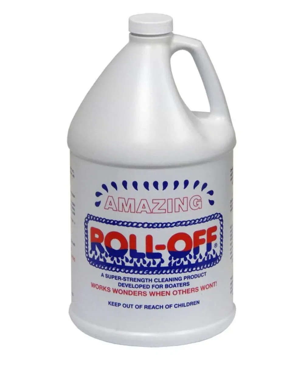 amazing Roll-Off Cleaner Stain Remover Gallon Super-Strength Cleaning for Boater