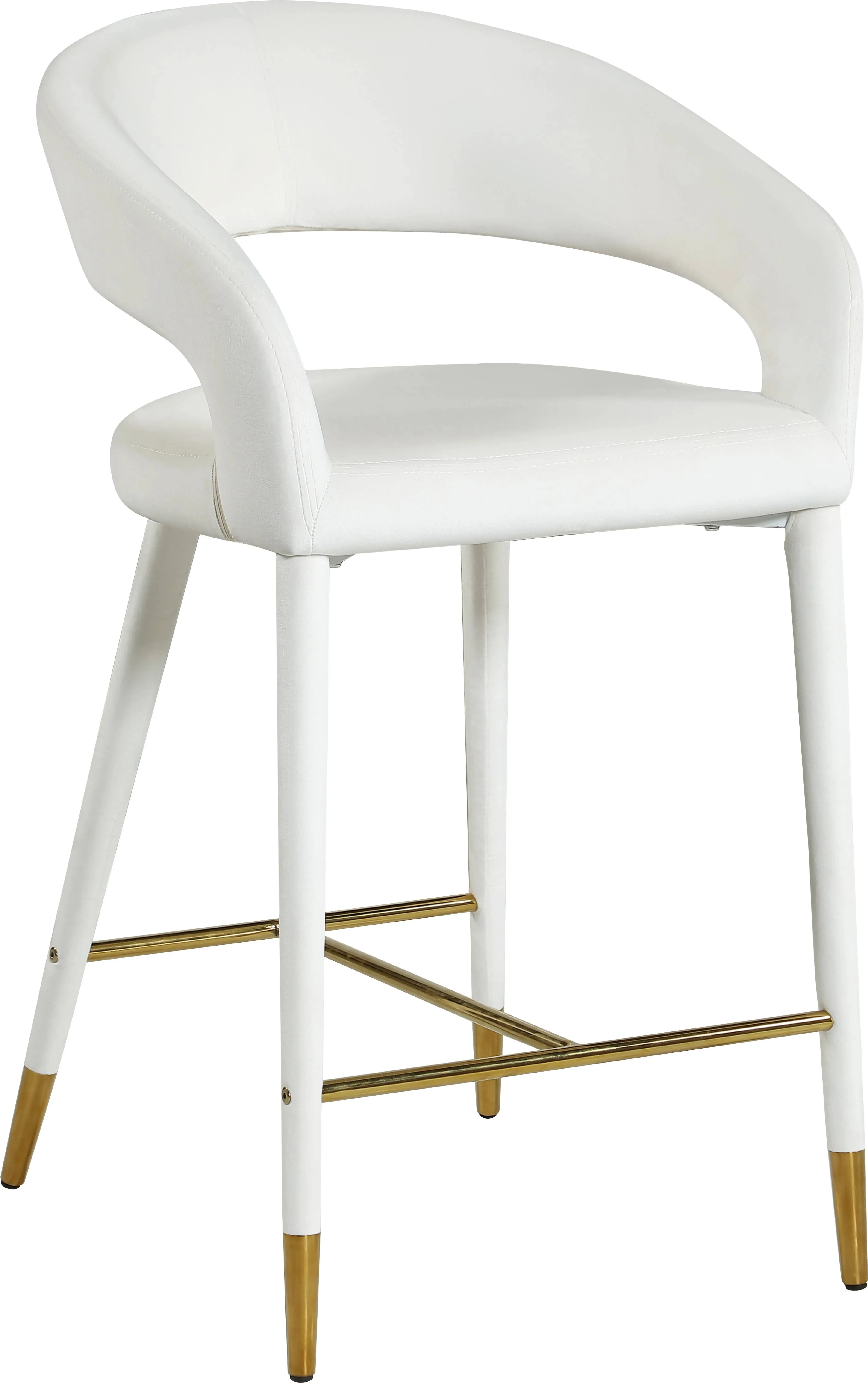 Destiny - Stool - Cream - Fabric