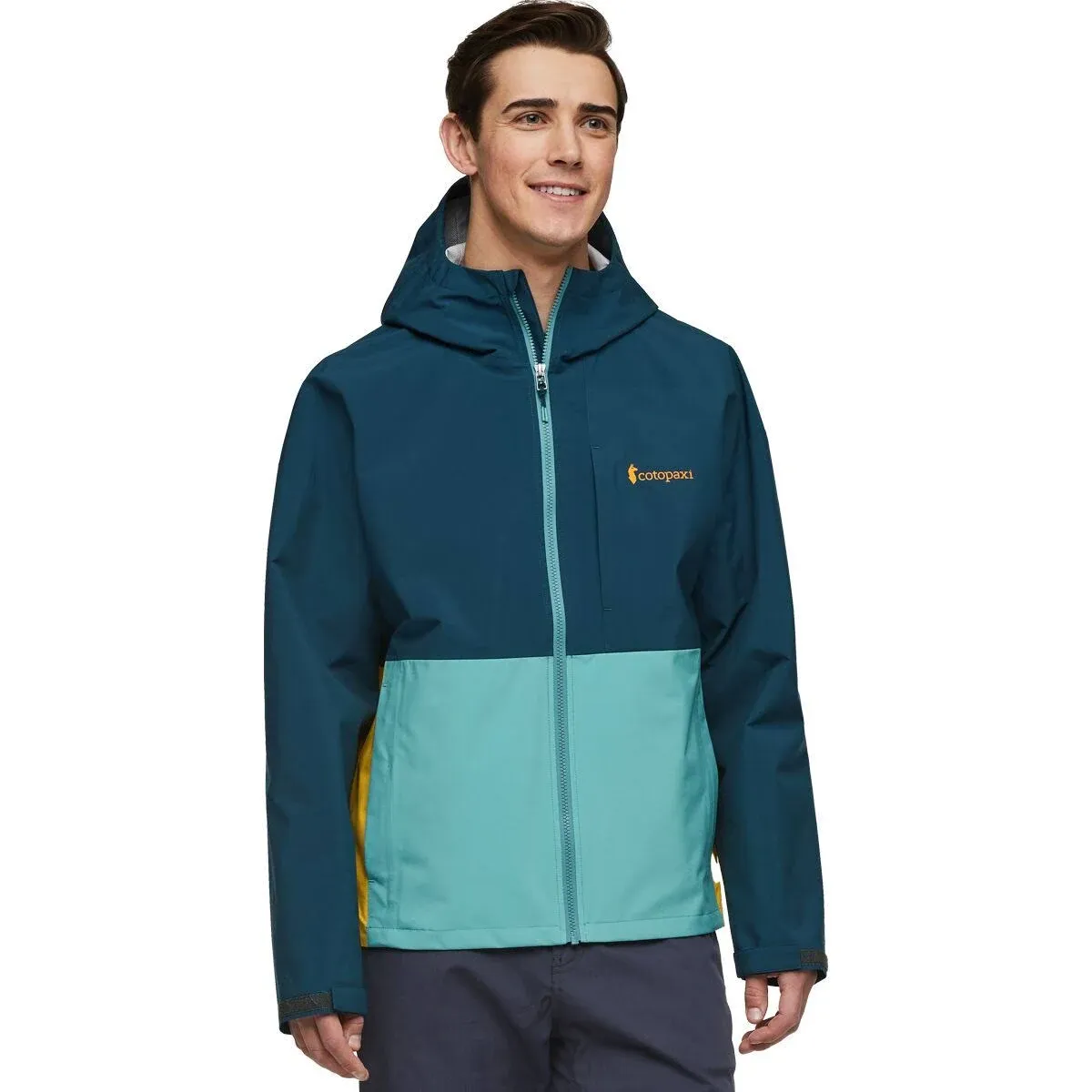 Shop Cotopaxi Cielo Rain Jacket In Blue