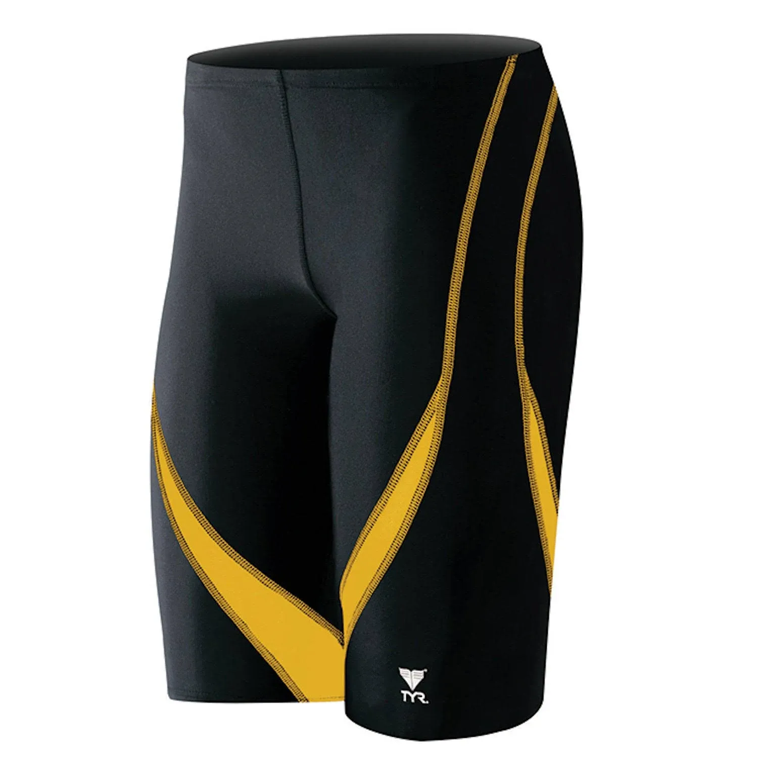 TYR Alliance Splice Jammer Men's Swimsuit - Black/Pink, 26