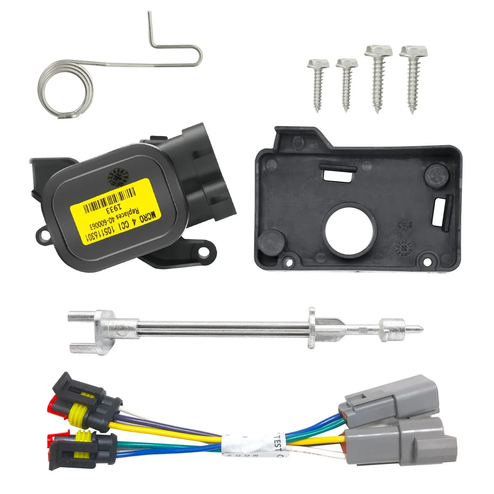 Golf Cart MCOR 4 Conversion Kit，MCOR 4 Conversion Throttle Potentiometer for Club Car DS/Carryall & Precedent 48 Volt Golf Cart, OEM# AM293101 102101101 103943601