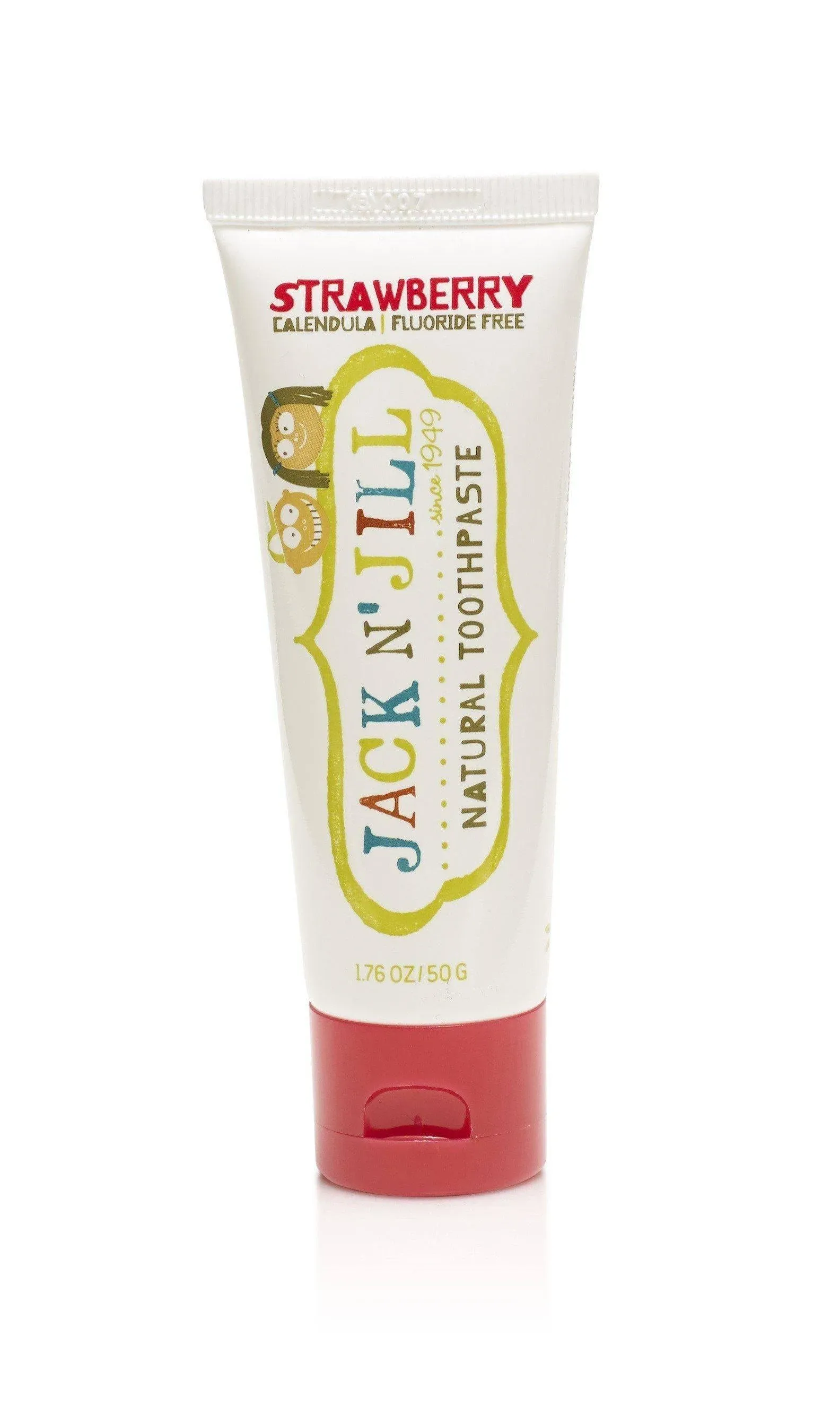 Jack N Jill Strawberry Natural Toothpaste 50 Gr