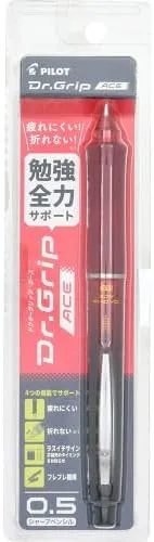 PILOT Mechanical Pencil Dr. Grip ACE 0.5mm Gradation Red (HDGAC-80R-GR)