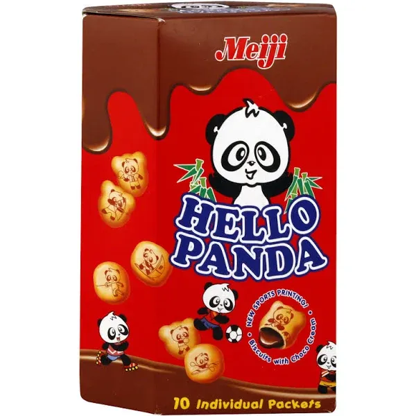 Meiji Hello Panda Chocolate Biscuit, 9.1 Ounce