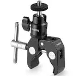 SmallRig 1124 Super Clamp Mount with 1/4 Inch Screw Ball Head Mount