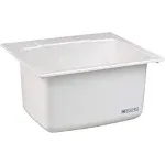 Mustee 10BN Utility Sink, 22-Inch x 25-Inch, Bone