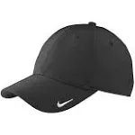 NWT Nike Swoosh Legacy91 DRI-FIT Adj. Adult Unisex Golf Hat Black Monogram