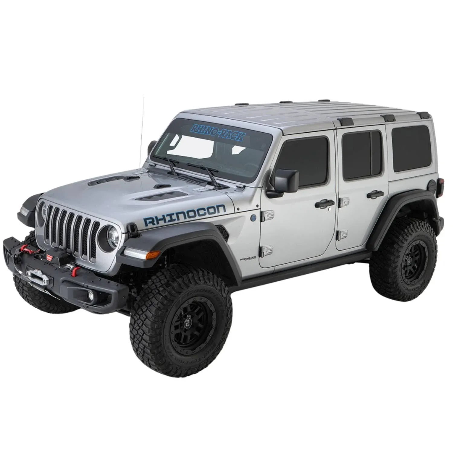 Jeep Wrangler JL 4-Door Rhino Rack Backbone 3 Base Mounting System