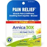 Boiron, Single Remedies, Arnica 30X, 3 Tubes, Approx. 80 Pellets Each