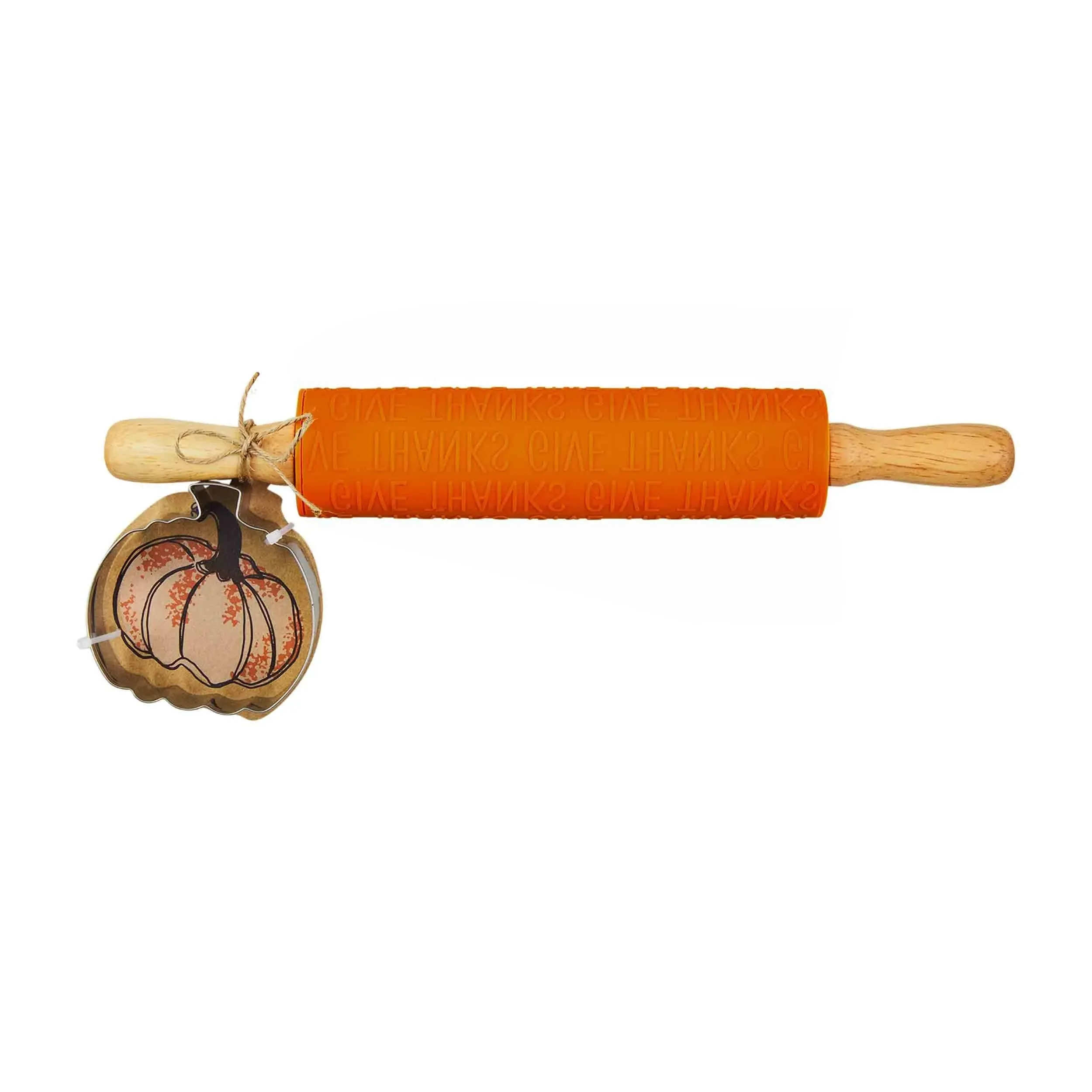 Mud Pie Thankful Silicone Rolling Pin