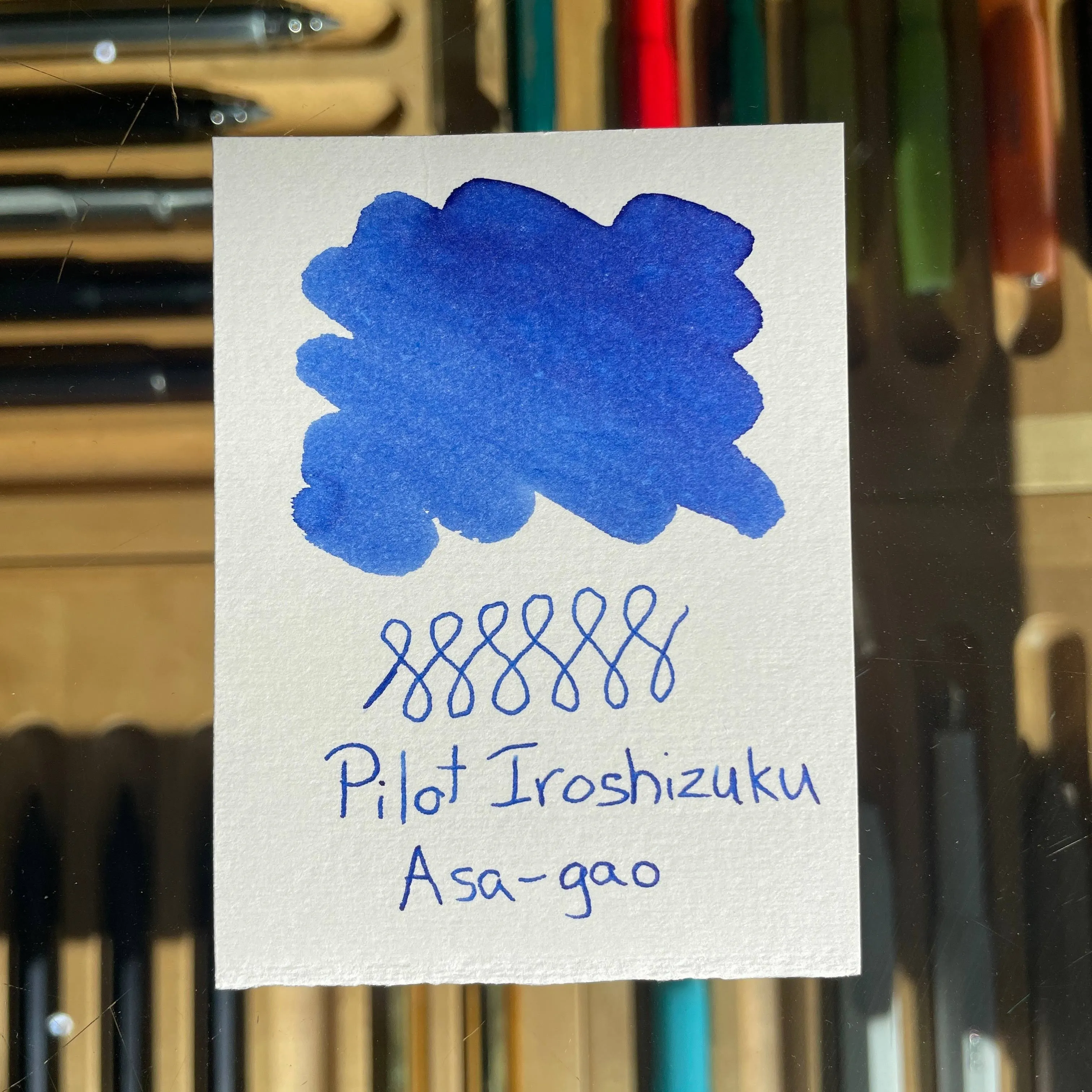 Pilot Ink Iroshizuku 50ml Blue - Asa-gao (Morning Glory)