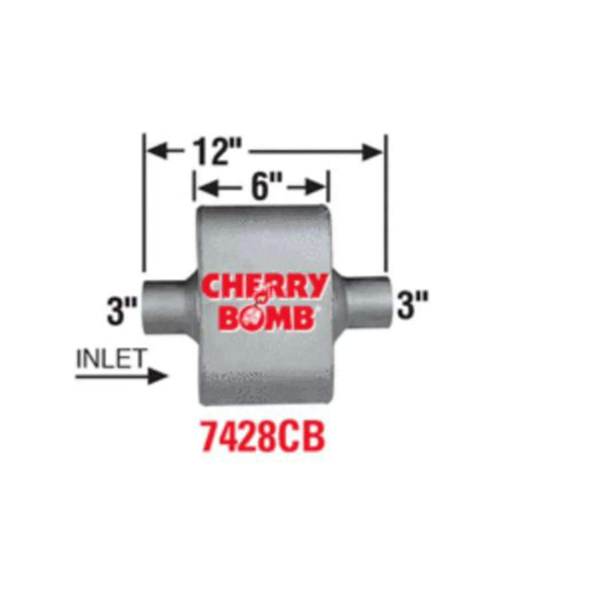 Cherry Bomb 7428 Extreme Muffler