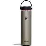 Hydro Flask Lightweight Wide Mouth Trail Series Bottle 24 Ounce - Obsidian