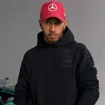 Mercedes AMG Petronas F1 2023 Lewis Hamilton Baseball Hat (Red)