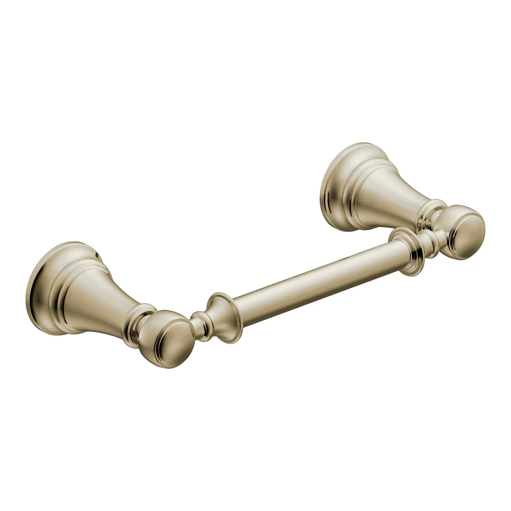 Moen YB8408NL Weymouth Pivoting Double Post Toilet Paper Holder, Nickel