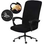 Diva en Camino Dec Water Resistant Office Chair Cover with Durable Zipper - Stretchable Universal Computer Chair Covering - Smooth Soft Polyester