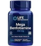 Life Extension Mega Benfotiamine 250 mg