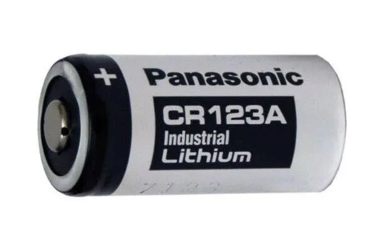 Panasonic CR123 CR123A 3V Lithium Battery (6 Pack)