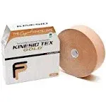 Kinesio Tape, Tex Gold FP, 2" x 34 yds, Beige, Bulk Roll