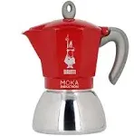 Bialetti Moka Induction Red - 4 Cups