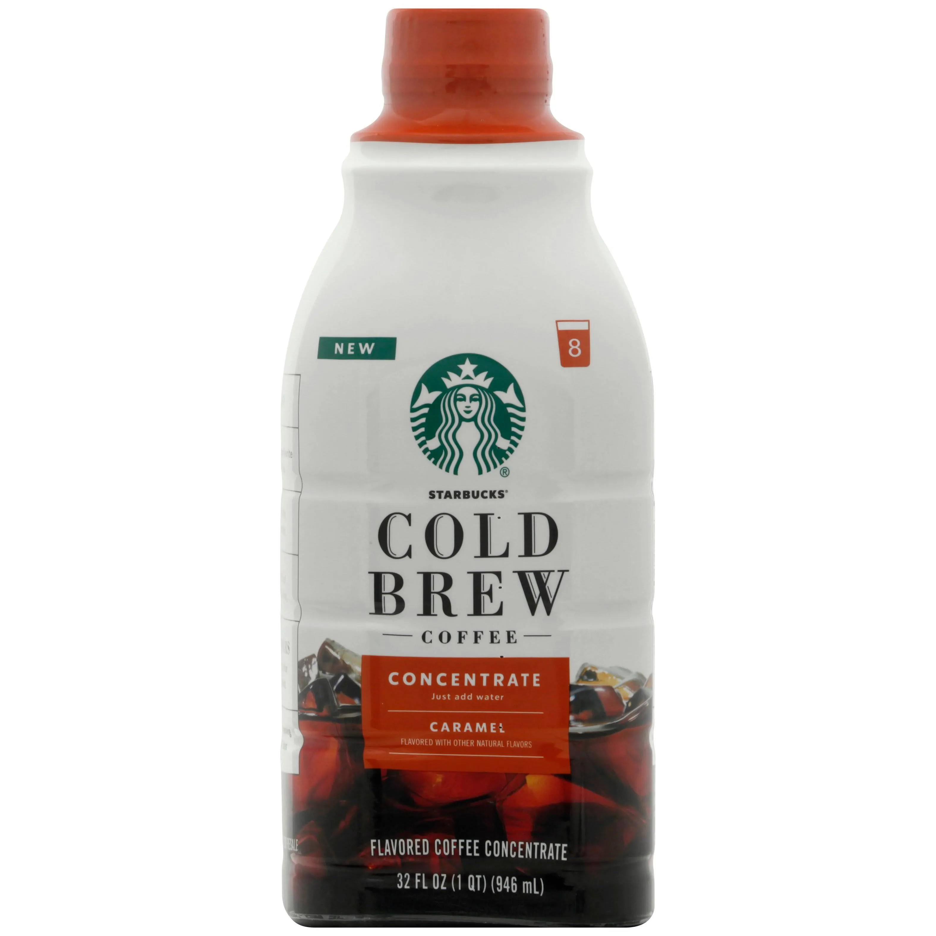 Starbucks Coffee Concentrate, Cold Brew, Caramel Dolce - 32 fl oz