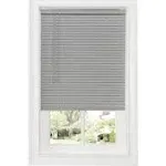 Achim Cordless GII Deluxe Sundown 1" Room Darkening Mini Blind, Grey, 48 in x 64 in