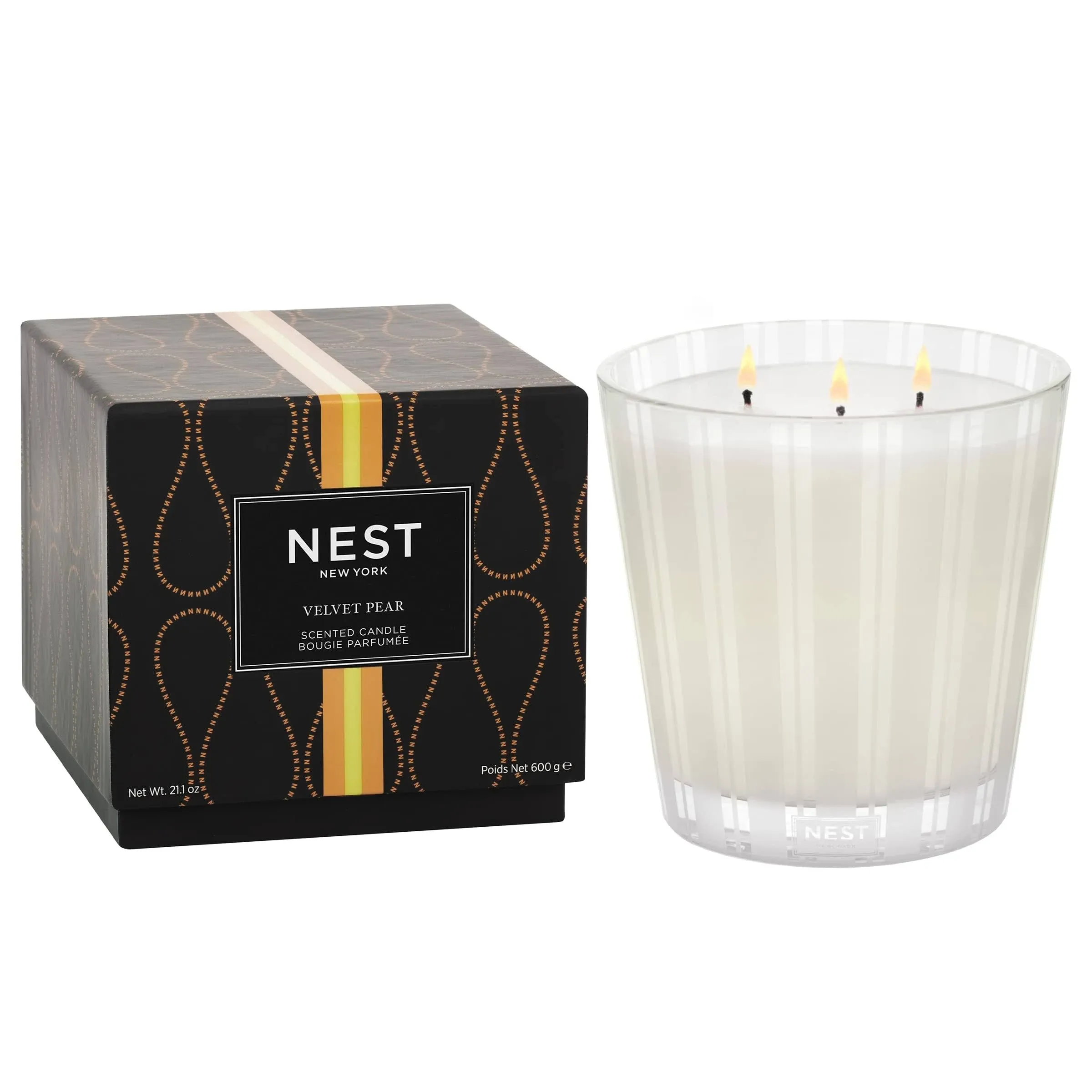 Nest 3-Wick Candle Velvet Pear