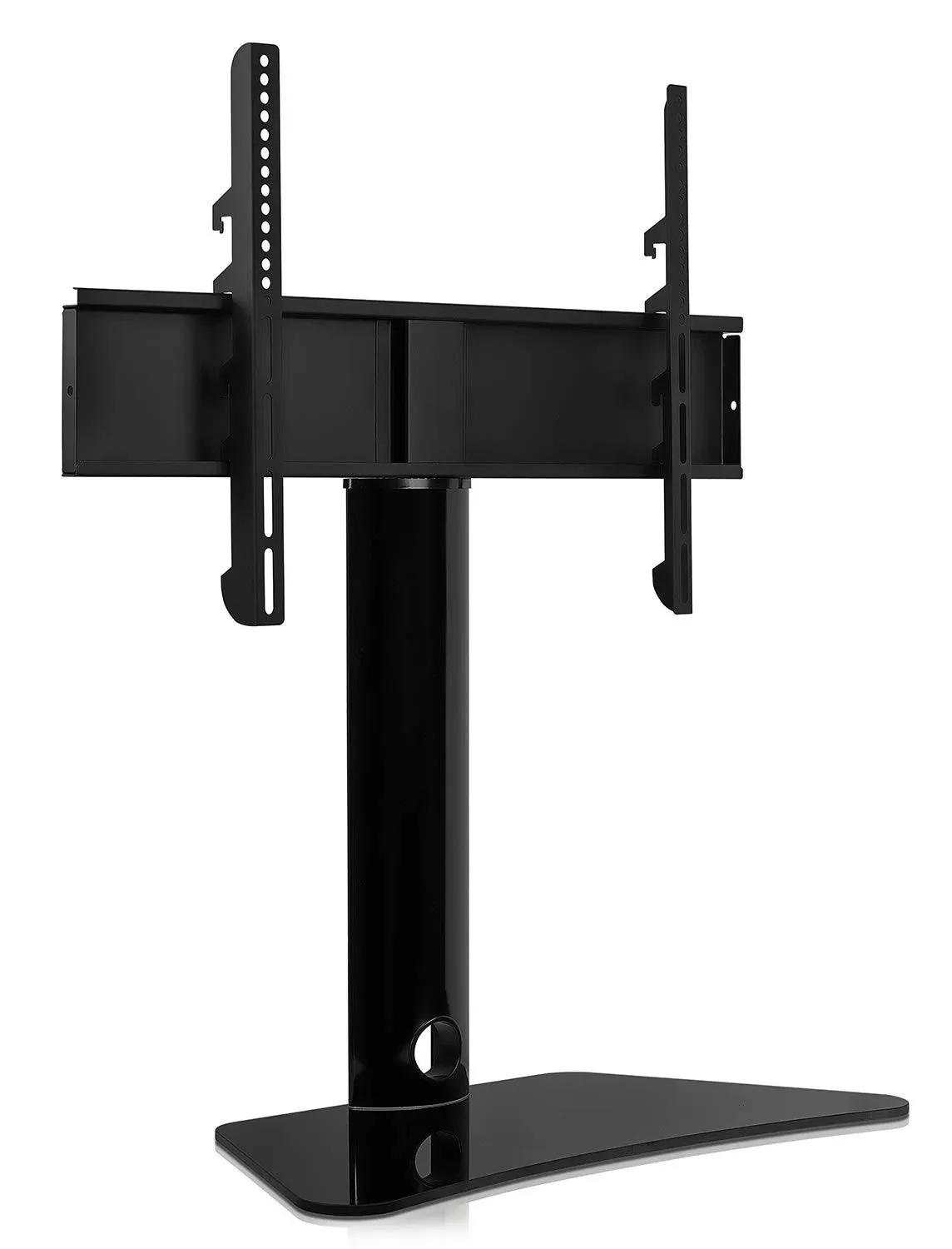 Mount-It! Universal Swivel TV Stand | Height Adjustable Tabletop TV S