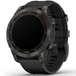 Garmin Fenix 7X Sapphire Solar Smartwatch Solar Charging Rugged Outdoor Watch with GPS Touchscreen (Renewed)