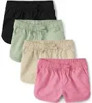 The Children's Place Baby Toddler Girls Cotton Pull on Shorts