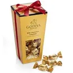 Godiva Milk Chocolate Caramel Gift Bucket Box, 30 Piece