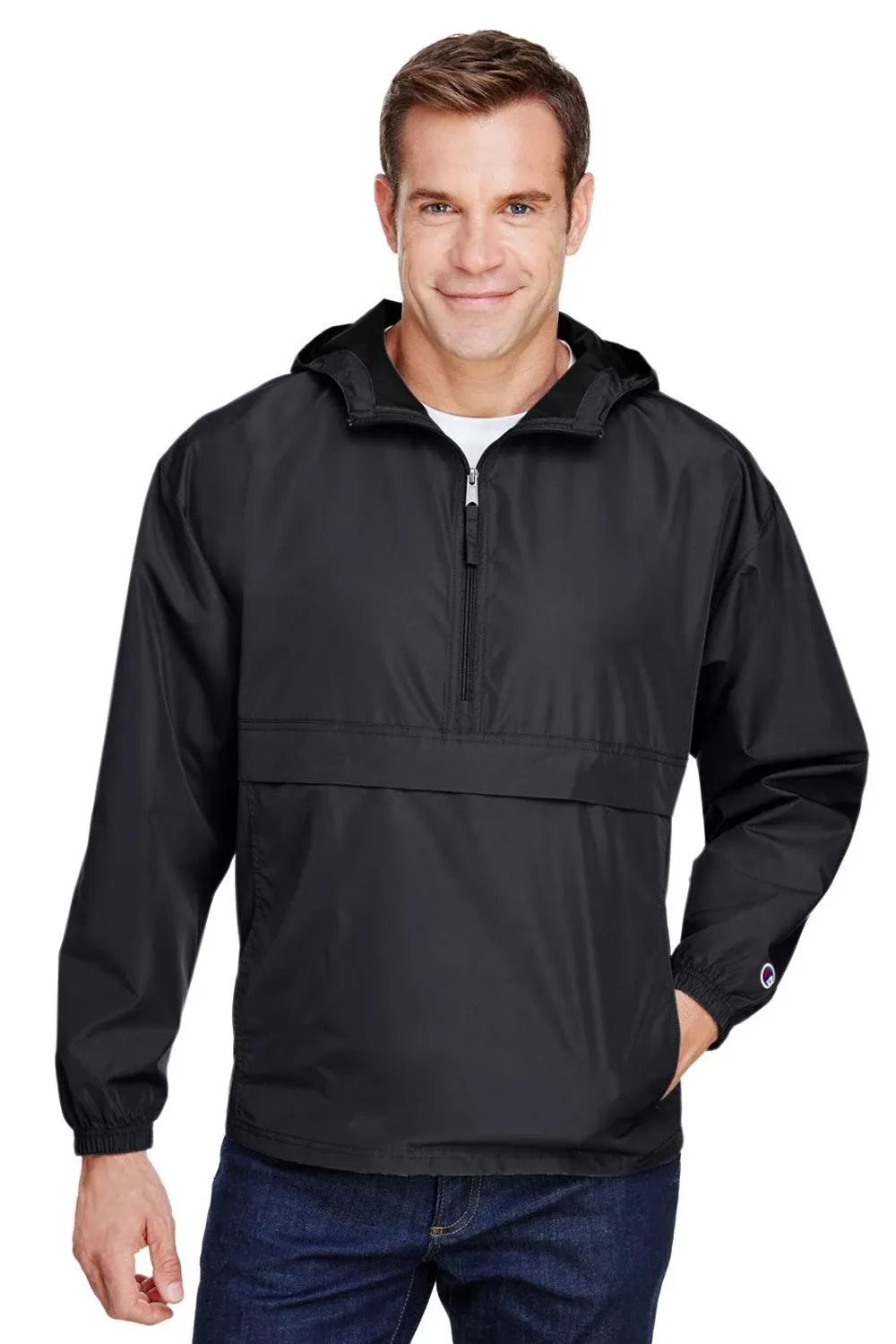 Champion Adult Packable Anorak Quarter-Zip Jacket