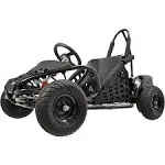 MotoTec 48v 1000w Ages 13+ Electric Kids Go Kart Black Off Road Adjustable Seat✅