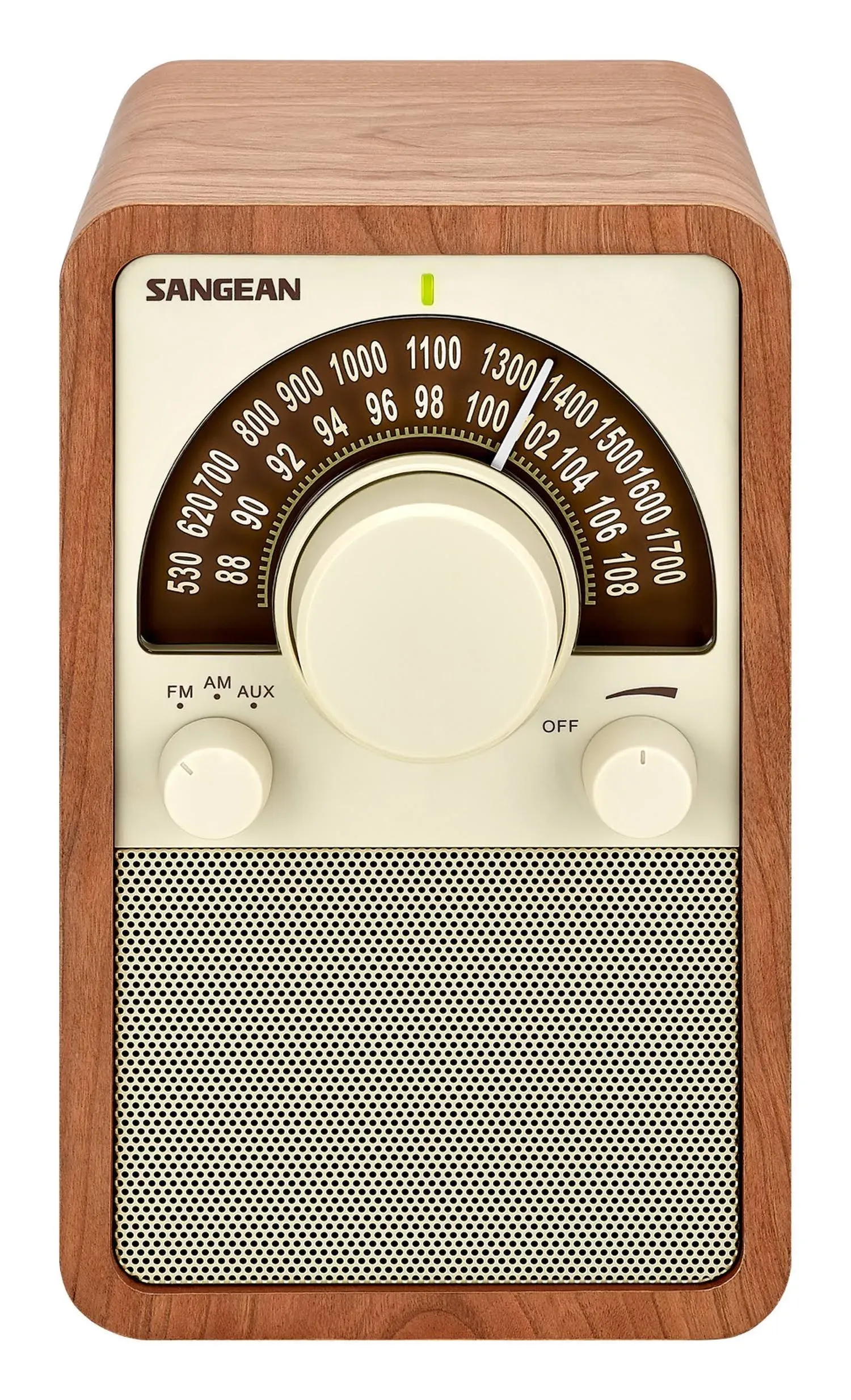 Sangean AM FM Wooden Radio Walnut WR-15WL