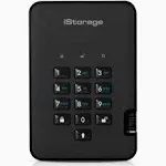 iStorage diskAshur2 HDD 4 TB | Secure Portable Hard Drive | Password Protecte...