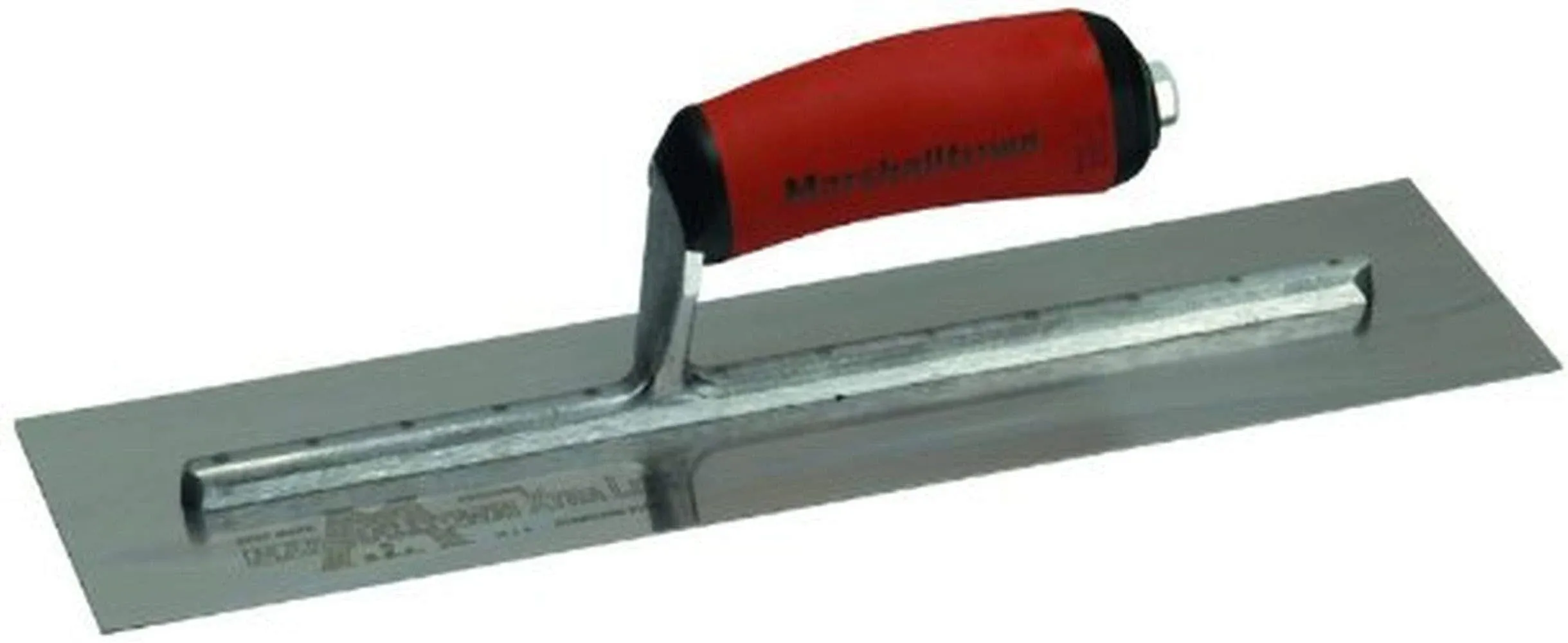 Marshalltown 14 in. x 3 in. Curved DuraSoft Handle Finishing Trowel MXS57D