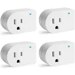 Oviitech Single Surge Protector Plug, Grounded Outlet Wall Tap Adapter with ...