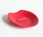 Crack'em Egg Cracker & Spoon Rest (Candy Apple Red) - Perfectly Cracks Eggs & Contains Messes - Easy to Use & Clean - Great for